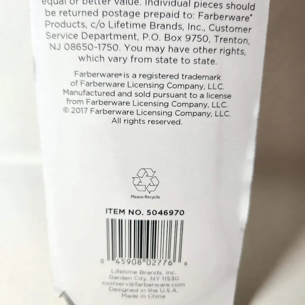 NEW FARBERWARE Classic 7